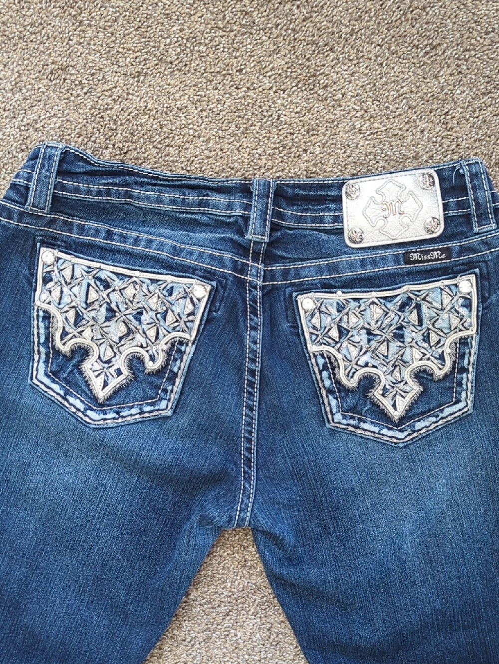 Miss Me Embellished Signature Bootcut Jeans